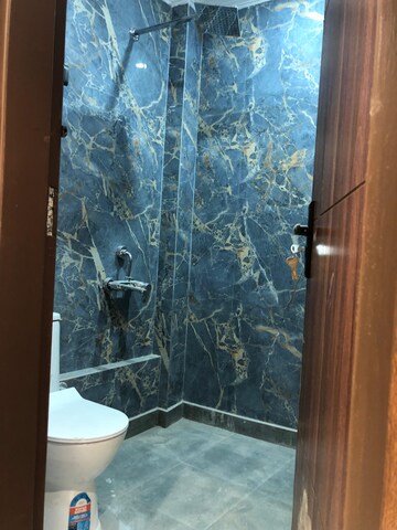Bathroom in 1 BHK Builder Floor at Chattarpur – for Rent