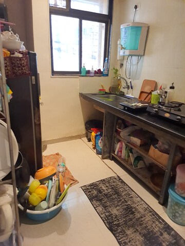 Master Bedroom in 1 BHK Apartment at Om Sai Plaza, Ghodbunder Road – for Sale
