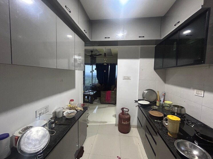 Kitchen, sr-devrai 2 Bedroom 601 Sq.Ft. Apartment In Dudulgaon Pune 9181131