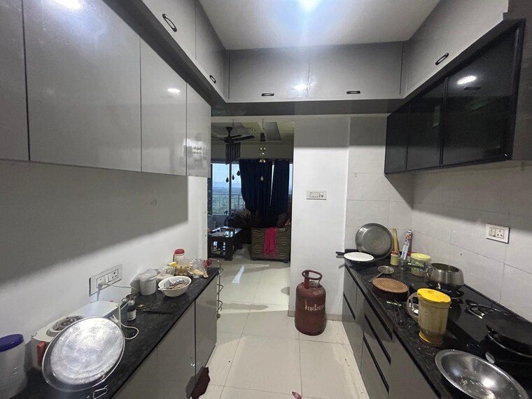 Kitchen, sr-devrai 2 Bedroom 601 Sq.Ft. Apartment In Dudulgaon Pune 9181131