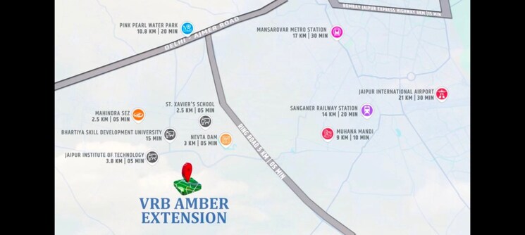 Exterior View, vrb-amber  1000 Sq.Ft. Plot In Neota Jaipur 9181116