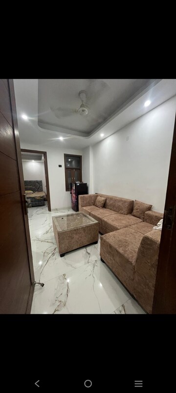 Living Room in 1 BHK Builder Floor at Saket – for Rent