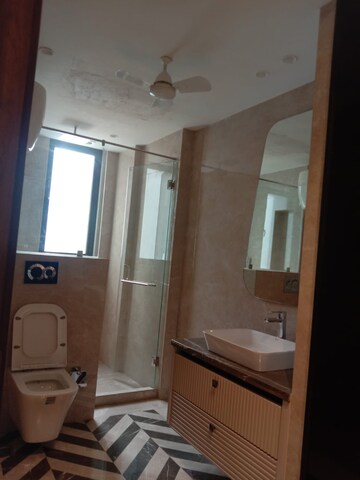 Bathroom in 4 BHK Builder Floor at Safdarjung Development Area – for Rent