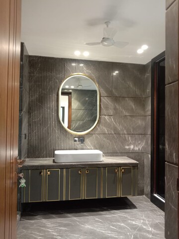 Bathroom in 4 BHK Builder Floor at Safdarjung Development Area – for Rent
