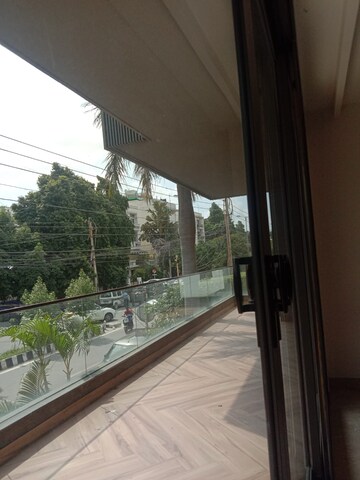 Balcony in 4 BHK Builder Floor at Safdarjung Development Area – for Rent