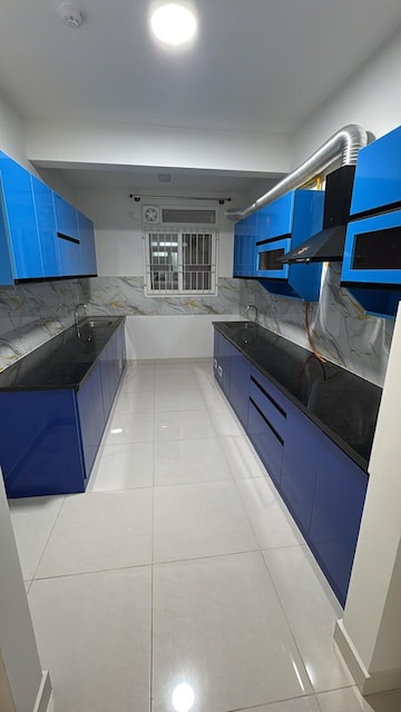 Kitchen in 3 BHK Apartment at Brigade Cornerstone Utopia Serene, Varthur – for Rent