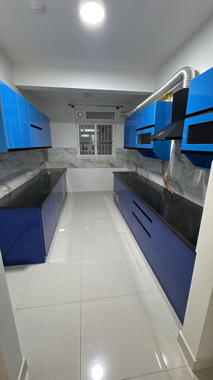 Kitchen, brigade-cornerstone-utopia-serene 3 Bedroom 1645 Sq.Ft. Apartment In Varthur Bangalore 9181346