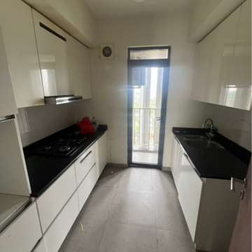 Kitchen in 2 BHK Apartment at New Cuffe Parade, Wadala Truck Terminal – for Rent