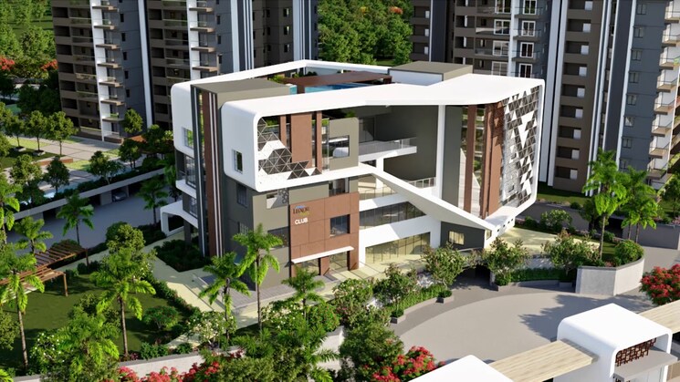 Exterior View, aparna-luxor-park 4 Bedroom 3060 Sq.Ft. Apartment In Kondapur Hyderabad 9181390