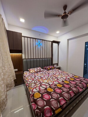 Bedroom in 2 BHK Apartment at Deeplaxmi Shreeji Meadows, Katrap – for Sale