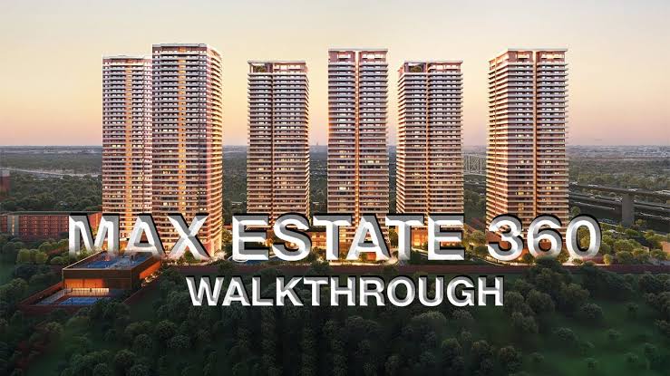 4 BHK + Pooja Room,Servant Room,Study Room 3531 Sq.Ft. Apartment in Max Estate 360