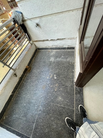 Balcony in 3 BHK Builder Floor at Palm Residency Chhatarpur, Chattarpur – for Rent