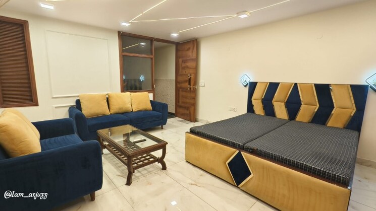 Master Bedroom, lajpat nagar 1 RK 250 Sq.Ft. Builder Floor In Lajpat Nagar Delhi 9181593