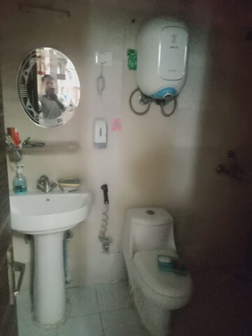 Bathroom in 2 BHK Apartment at Mittal Rajnagar Residency, Raj Nagar Extension – for Sale