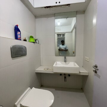 Bathroom in 2 BHK Apartment at Malad East – for Rent