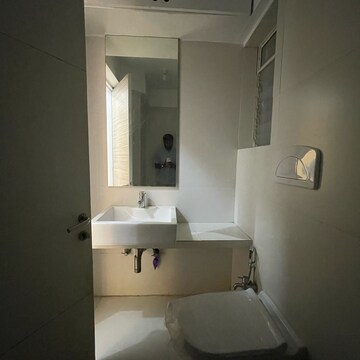 Bathroom in 2 BHK Apartment at Malad East – for Rent