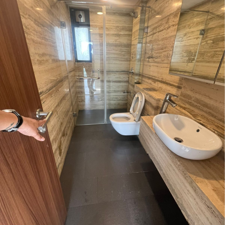 Attached Bathroom, lodha-new-cuffe-parade-dioro-and-elisium 2 Bedroom 925 Sq.Ft. Apartment In Wadala Truck Terminal Mumbai 9181618