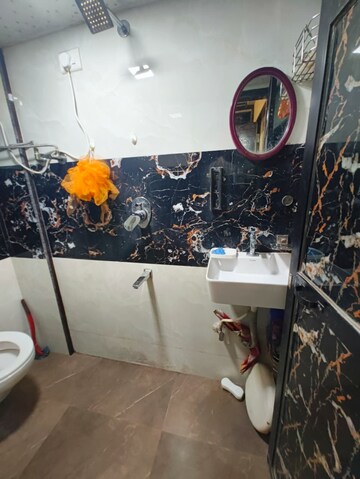 Attached Bathroom in 1 BHK Apartment at Kopar Khairane – for Rent