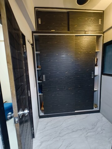 Building Lobby in 1 BHK Apartment at Kopar Khairane – for Rent