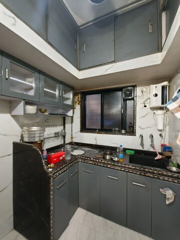 Kitchen in 1 BHK Apartment at Kopar Khairane – for Rent