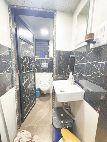 Attached Bathroom in 1 BHK Apartment at Kopar Khairane – for Rent