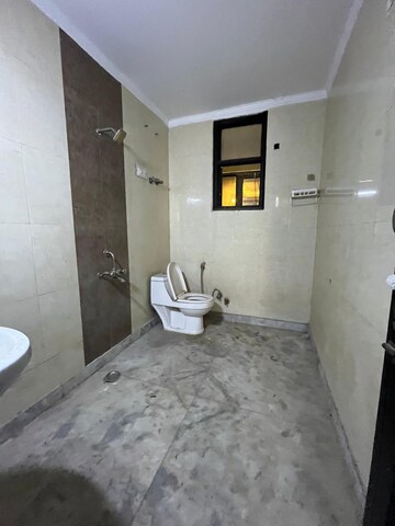 Bathroom in 3 BHK Builder Floor at Saket – for Rent