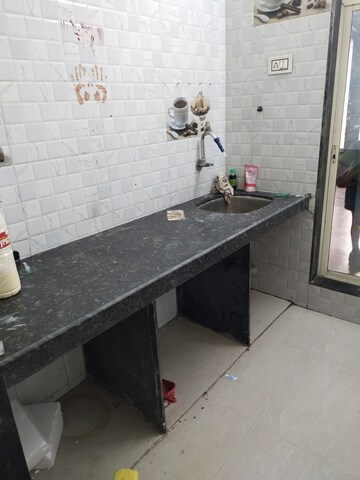 Kitchen in 1.5 BHK Apartment at Patidar Shree Swami Samarth Krupa, Karanjade – for Rent