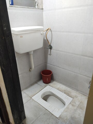Bathroom in 1.5 BHK Apartment at Patidar Shree Swami Samarth Krupa, Karanjade – for Rent