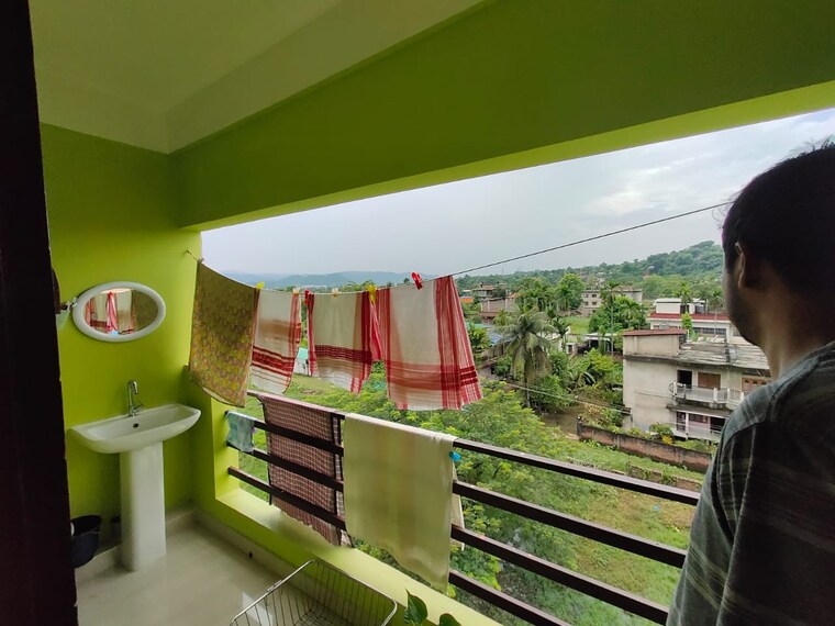 Balcony, kahilipara 2 Bedroom 1050 Sq.Ft. Apartment In Kahilipara Guwahati 9181709