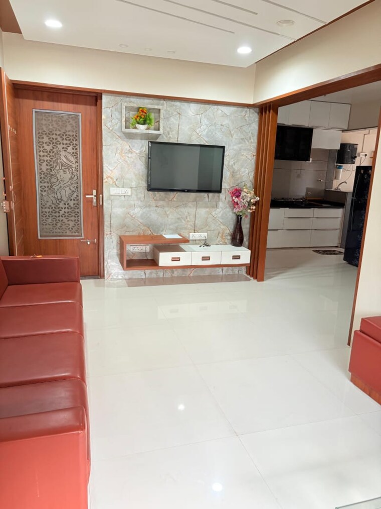 Kitchen, vaishnodevi circle 3 Bedroom 1740 Sq.Ft. Apartment In Vaishnodevi Circle Ahmedabad 9181637