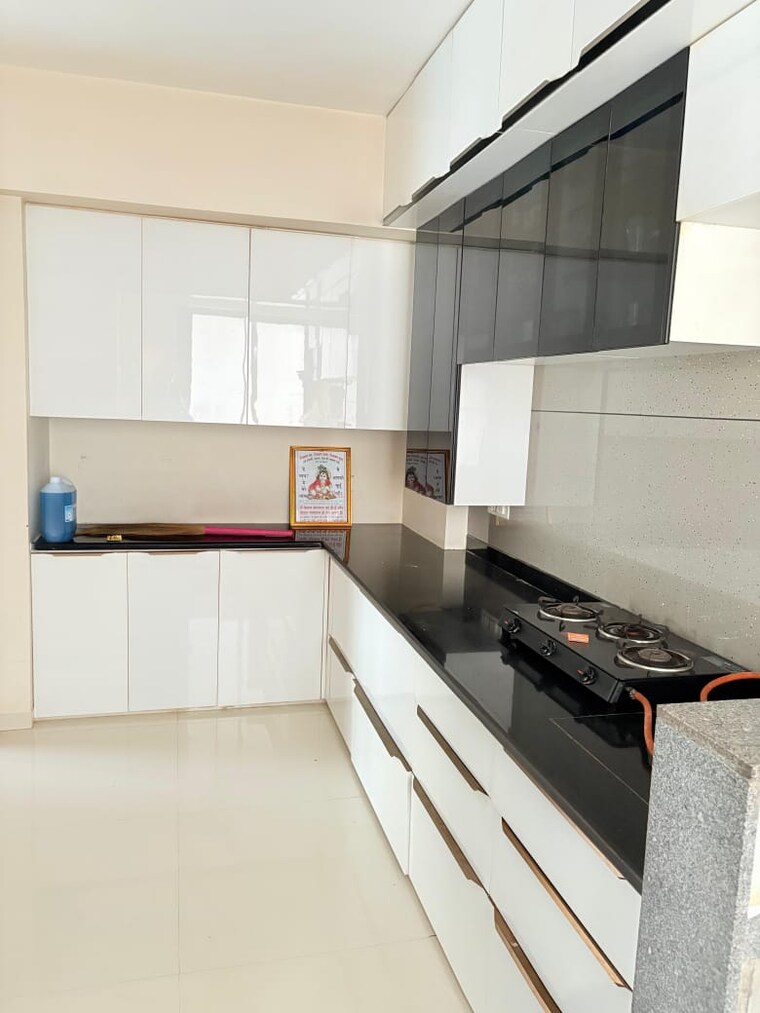 Kitchen, vaishnodevi circle 3 Bedroom 1740 Sq.Ft. Apartment In Vaishnodevi Circle Ahmedabad 9181637