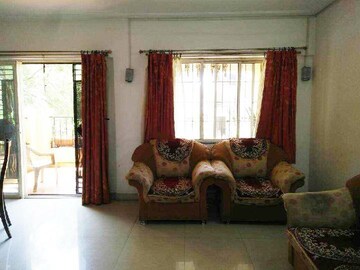 Living Room in 3 BHK Apartment at Aditya Breeze Park, Balewadi – for Rent
