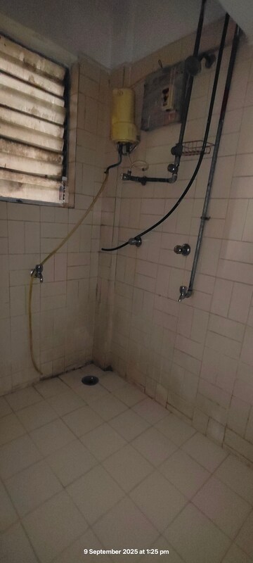 Bathroom in 1 BHK Apartment at Hill Crest Manpada, Manpada – for Rent
