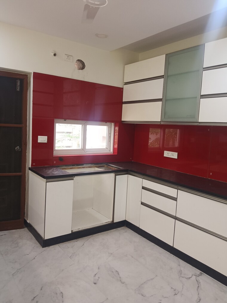 Kitchen, kokapet 3 Bedroom 2500 Sq.Ft. Villa In Kokapet Hyderabad 9181815