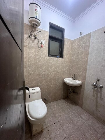 Bathroom in 1 RK Builder Floor at Saket – for Rent