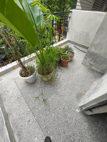 Balcony in 2 BHK Builder Floor at Greater Kailash ii – for Rent