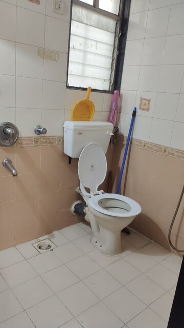 Bathroom in 1 BHK Apartment at Bhoomi Gokul, Goregaon East – for Rent