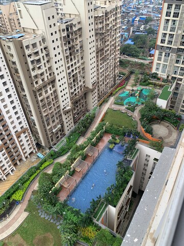 Swimming Pool in 2 BHK Apartment at Piramal Revanta Tower 3 and 4, Mulund West – for Rent