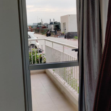 Balcony in 3 BHK Apartment at Sushma Joynest MOH, Bir Chhat – for Rent
