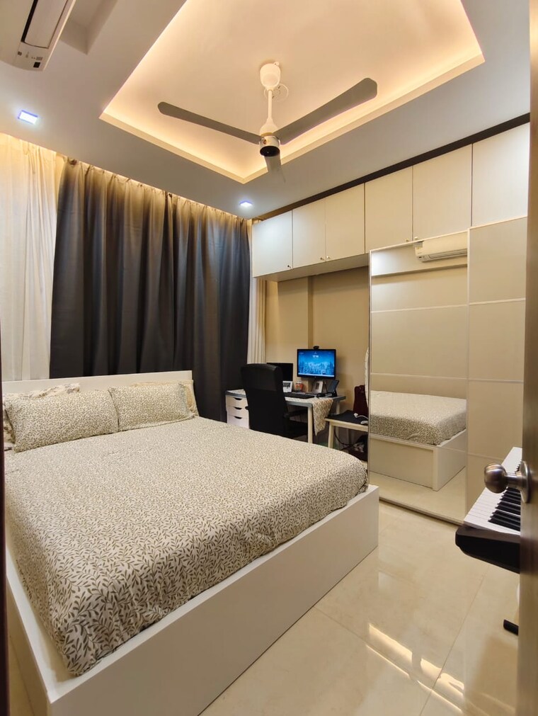 Bedroom, rohan-leher-ii 3 Bedroom 1650 Sq.Ft. Penthouse In Baner Pune 9181953