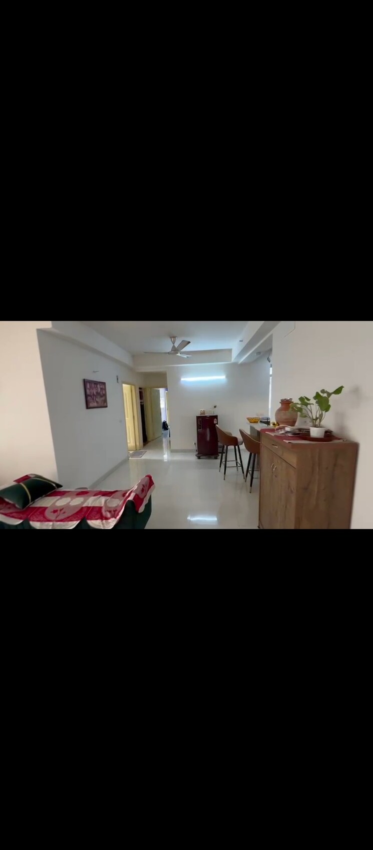 Bedroom, wall-rock-aishwaryam 3 Bedroom 1620 Sq.Ft. Apartment In Sector 16c Greater Noida Greater Noida 9181924