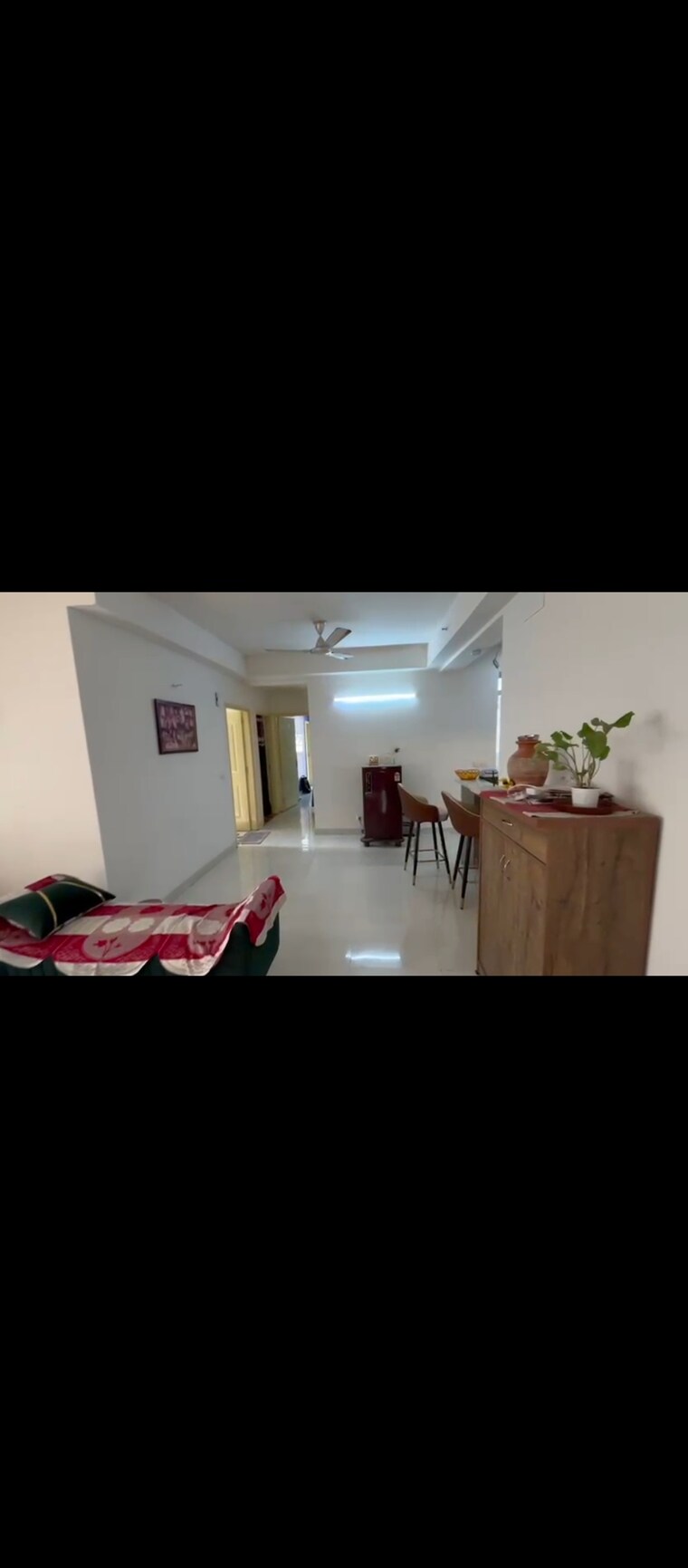 Bedroom, wall-rock-aishwaryam 3 Bedroom 1620 Sq.Ft. Apartment In Sector 16c Greater Noida Greater Noida 9181924