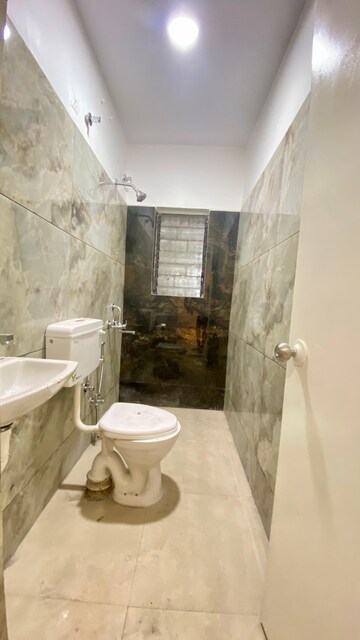 Bathroom in 2.5 BHK Apartment at Yashodanandan Apartment, Viman Nagar – for Rent