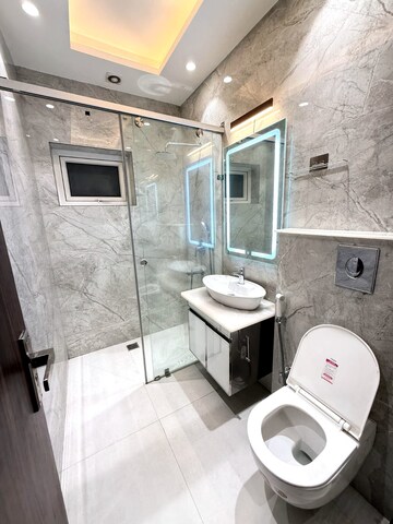 Bathroom in 2 BHK Independent House at Vasant Vihar – for Rent