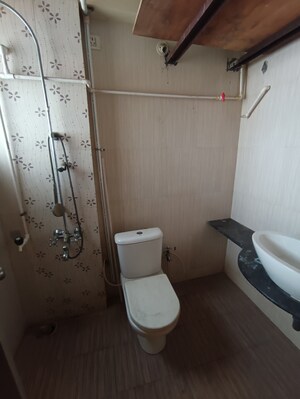 Bathroom in 1 BHK Apartment at Ajmera Yogi Dham Phase III, Kalyan West – for Sale