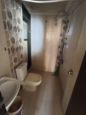 Bathroom in 1 BHK Apartment at Ajmera Yogi Dham Phase III, Kalyan West – for Sale