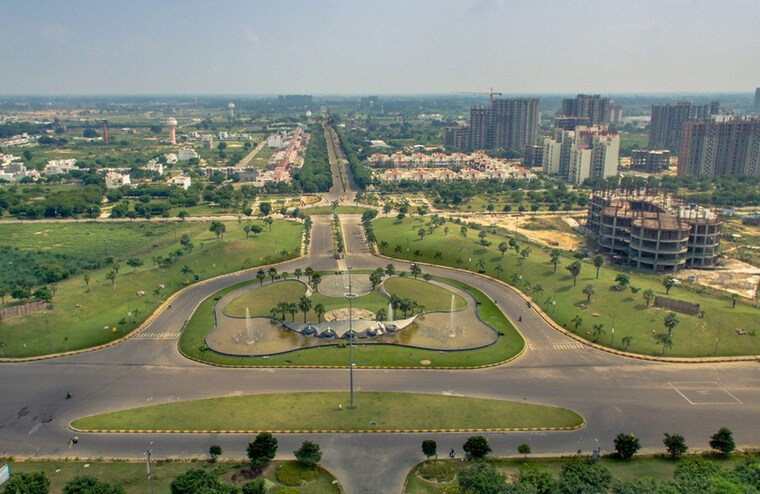 Exterior View, sushant golf city  1484 Sq.Ft. Plot In Sushant Golf City Lucknow 9182049