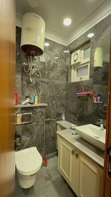 Bathroom in 2 BHK Builder Floor at Lajpat Nagar I – for Rent