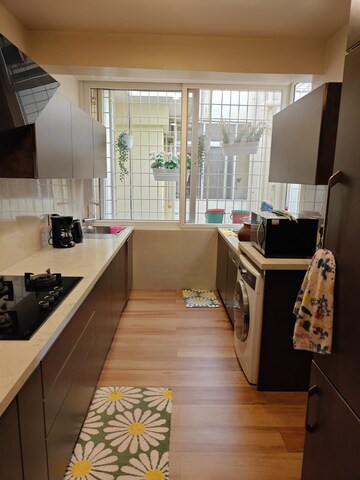 Kitchen in 3 BHK Apartment at Raheja Residency, Koramangala – for Rent
