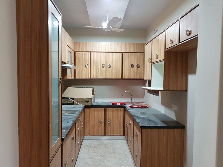 Kitchen, kalkaji 3 Bedroom 1800 Sq.Ft. Builder Floor In Kalkaji Delhi 9182129